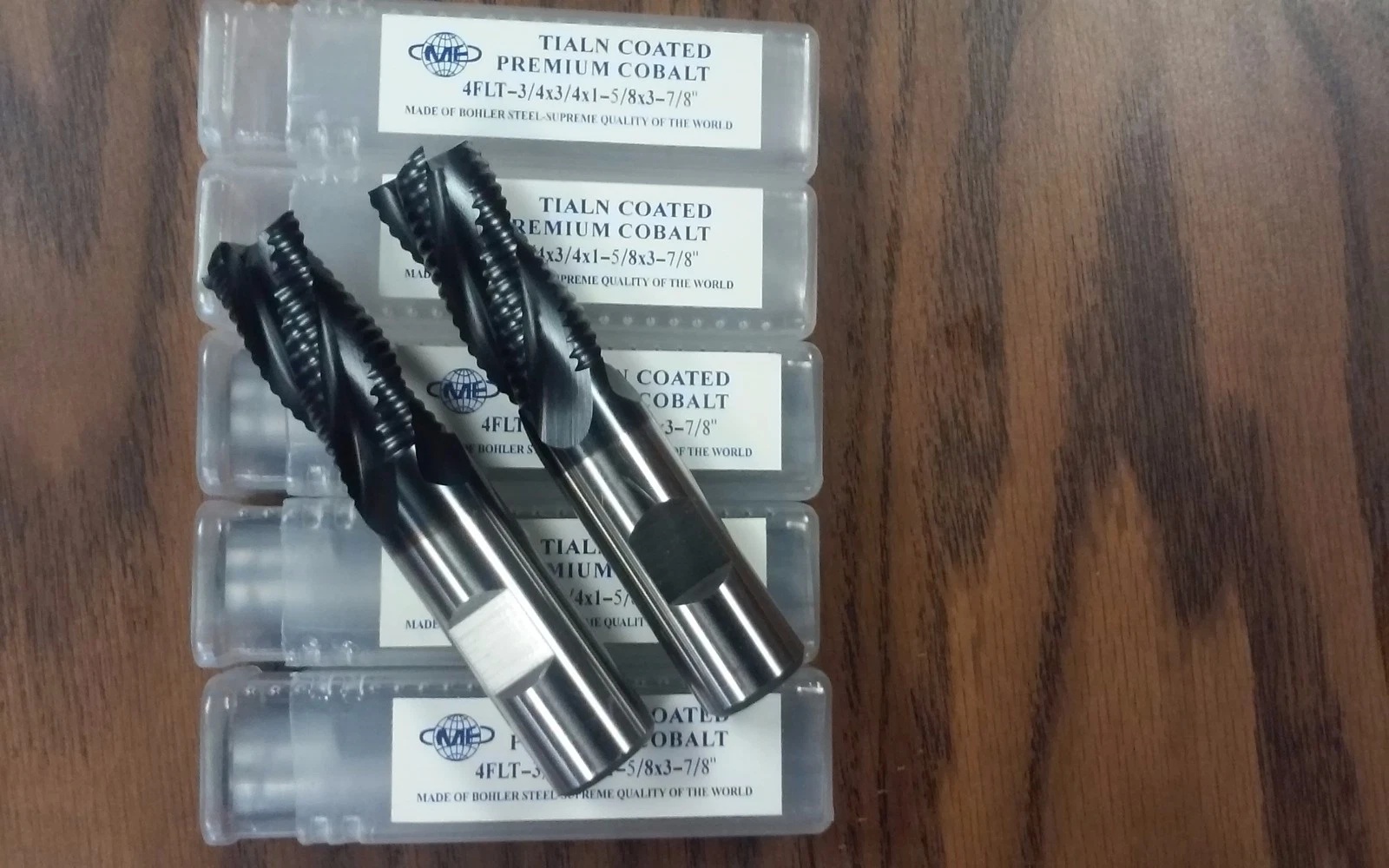 Picture of CME-Complete Manufacturing Equipment 1002-CO-3/4TN 3/4 X 1 5/8 4Fl Cobalt Rough Tialn